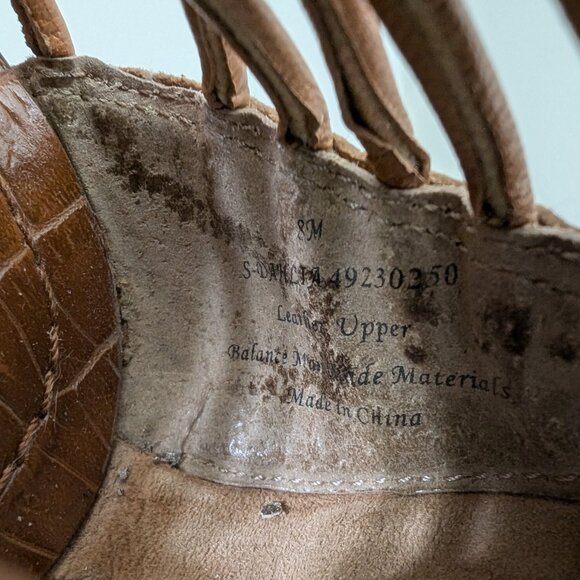 Sam Edelman Dahlia Embellished Gladiator Sandals - Size 8M - Picture 10 of 11